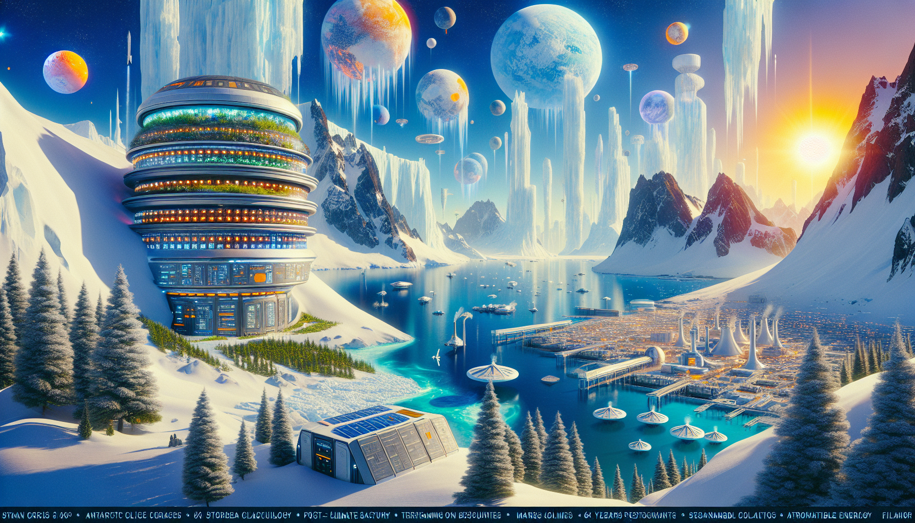 ** Le Sanctuaire Glaciaire Antarctique : 60 ans d'archives climatiques au service de la terraformation