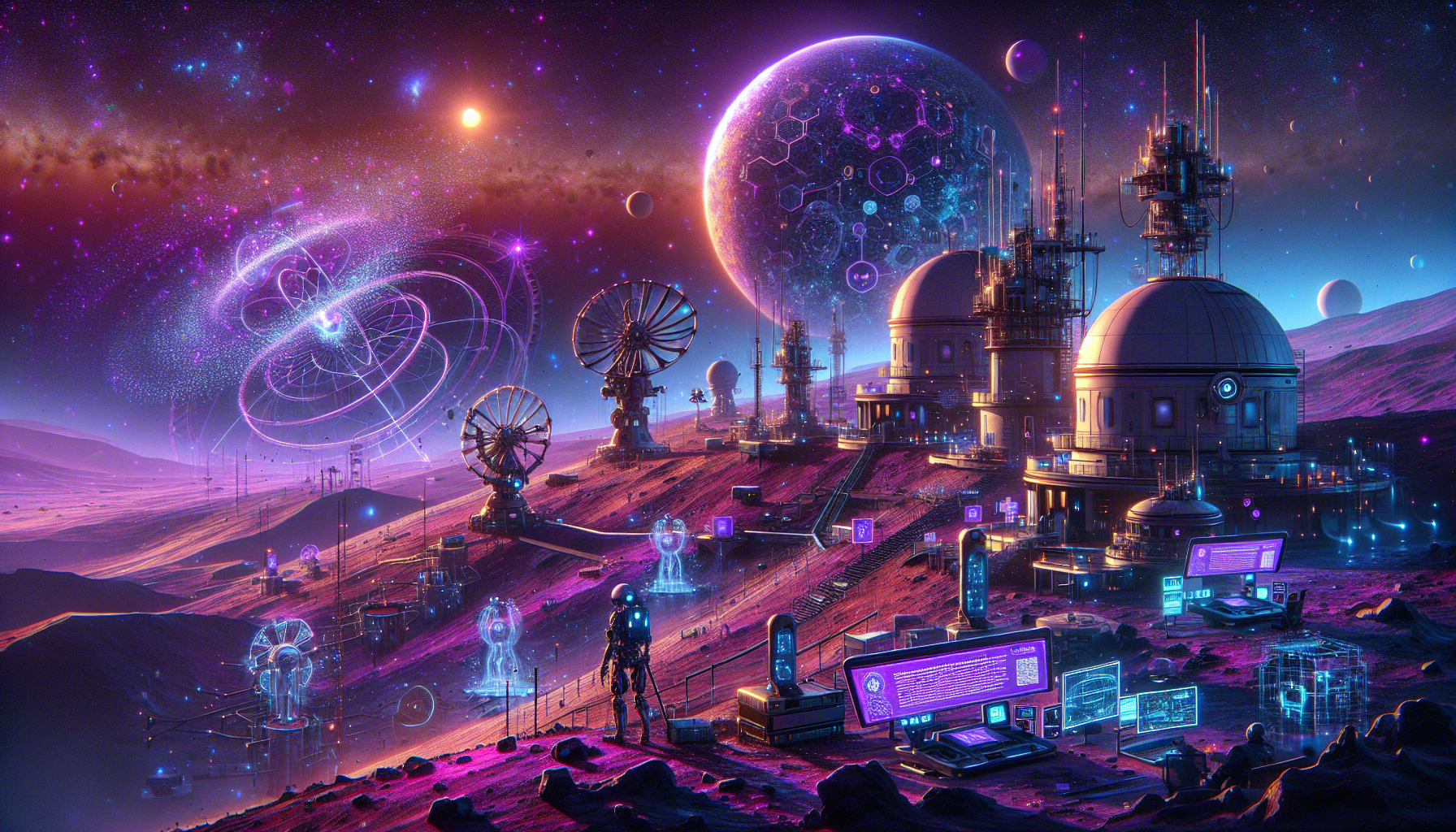 ** Les observatoires martiens commémorent le cycle de Mira Ceti