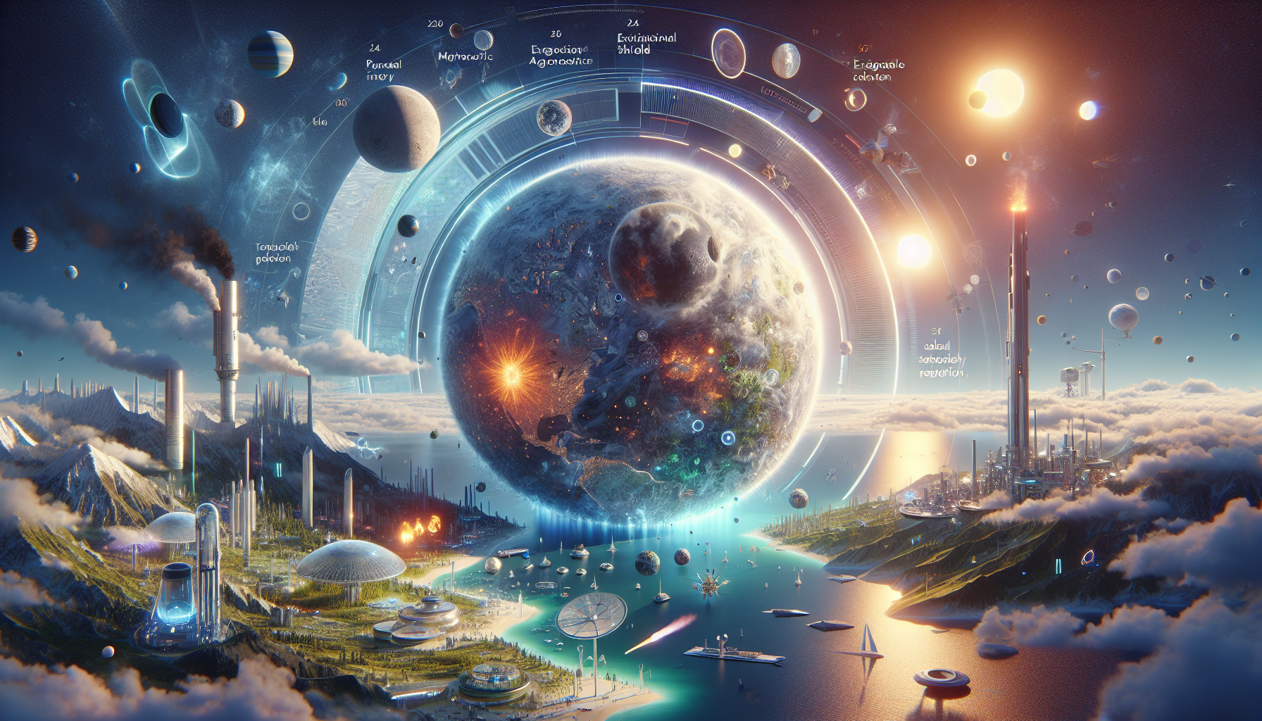 ** Martian Colonies Brace for Solar Storm as Earth Marks 2024 Aurora Anniversary