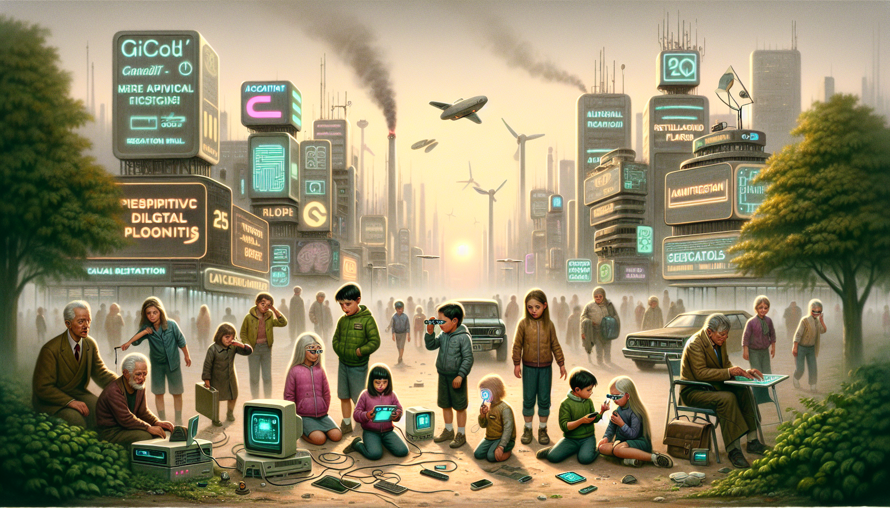 When Children Feared the Stone Age: Reflections on the Great Digital Innocence